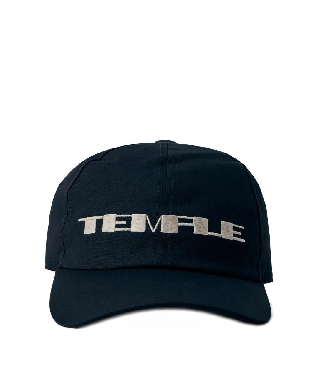 RICK OWENS DRKSHDW Черная хлопковая кепка/бейсболка, фото 1