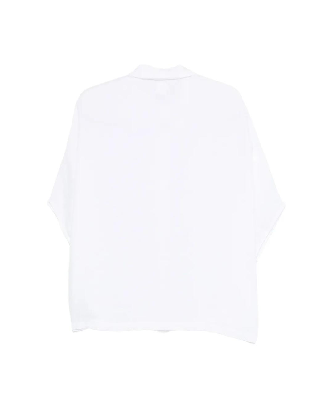 120% LINO Белая льняная рубашка, фото 2