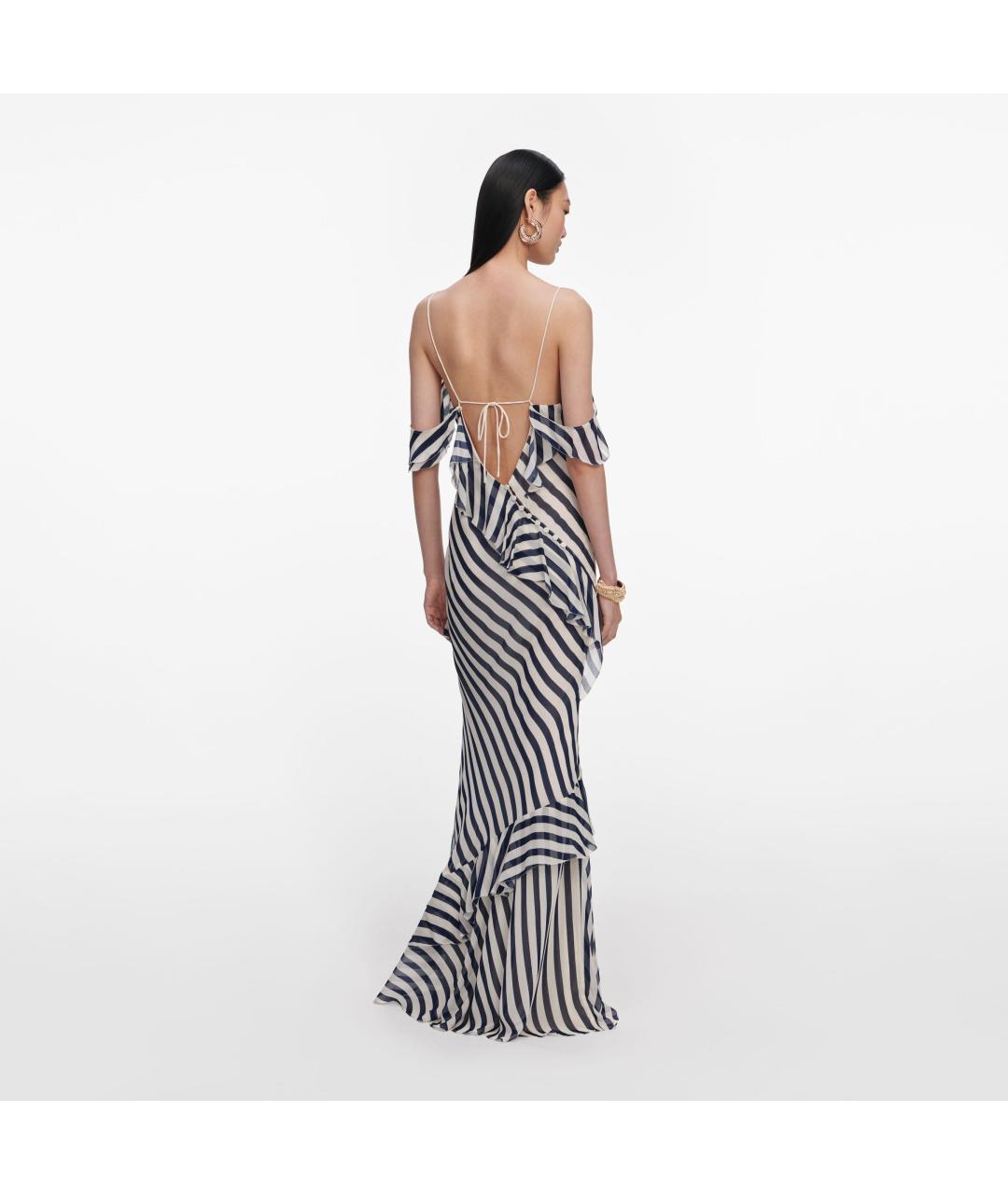 SELF-PORTRAIT Мульти вискозное коктейльное платье, фото 3