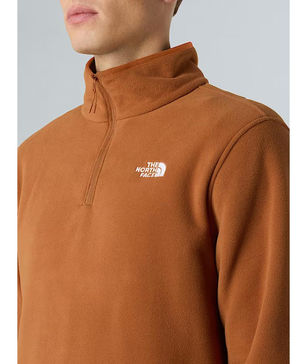 THE NORTH FACE Оранжевый полиэстеровый джемпер / свитер, фото 4