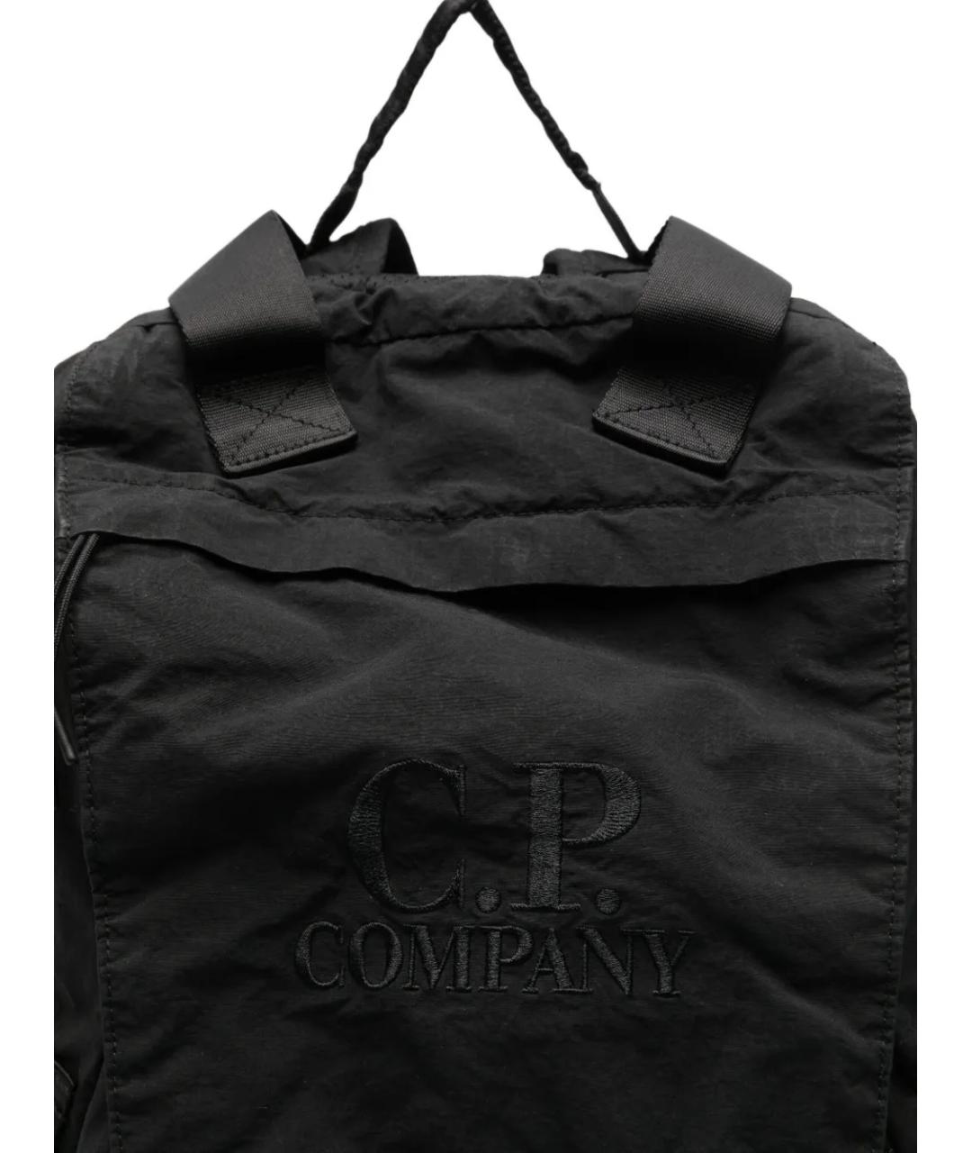 CP COMPANY Черный тканевый рюкзак, фото 4