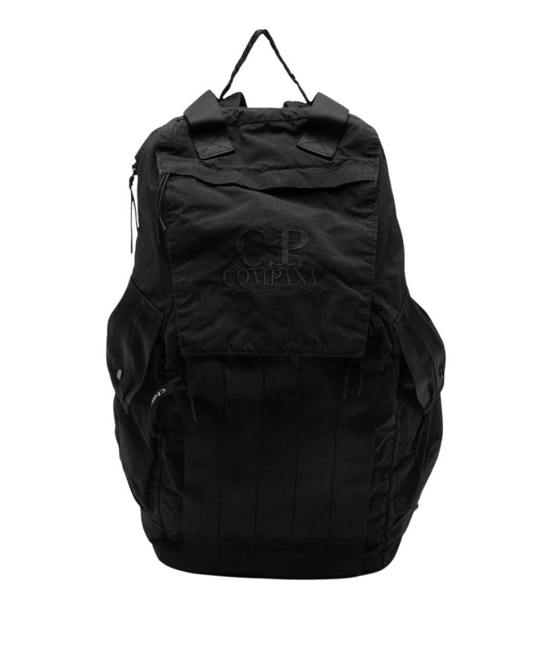 CP COMPANY Черный тканевый рюкзак, фото 1