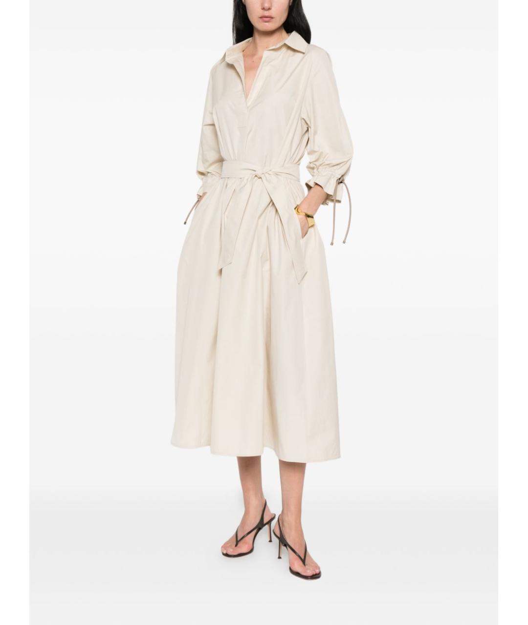 MAX MARA Хлопковое повседневное платье, фото 2