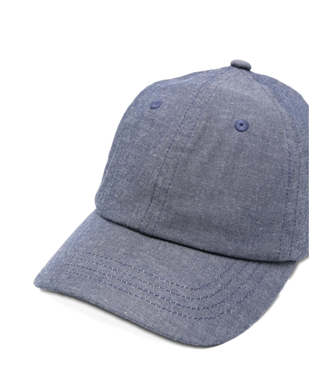 WOOLRICH Синяя хлопковая кепка/бейсболка, фото 3