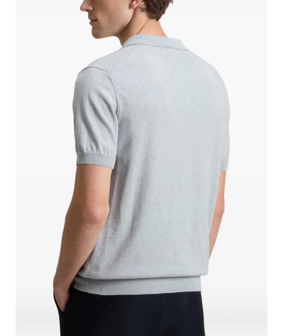 WOOLRICH Голубая хлопковая футболка, фото 4