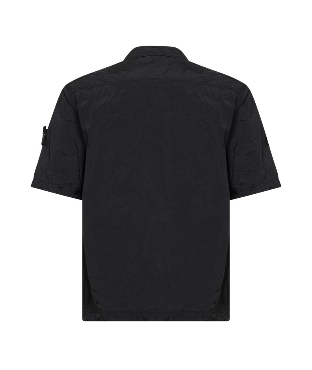 STONE ISLAND Черная кэжуал рубашка, фото 2