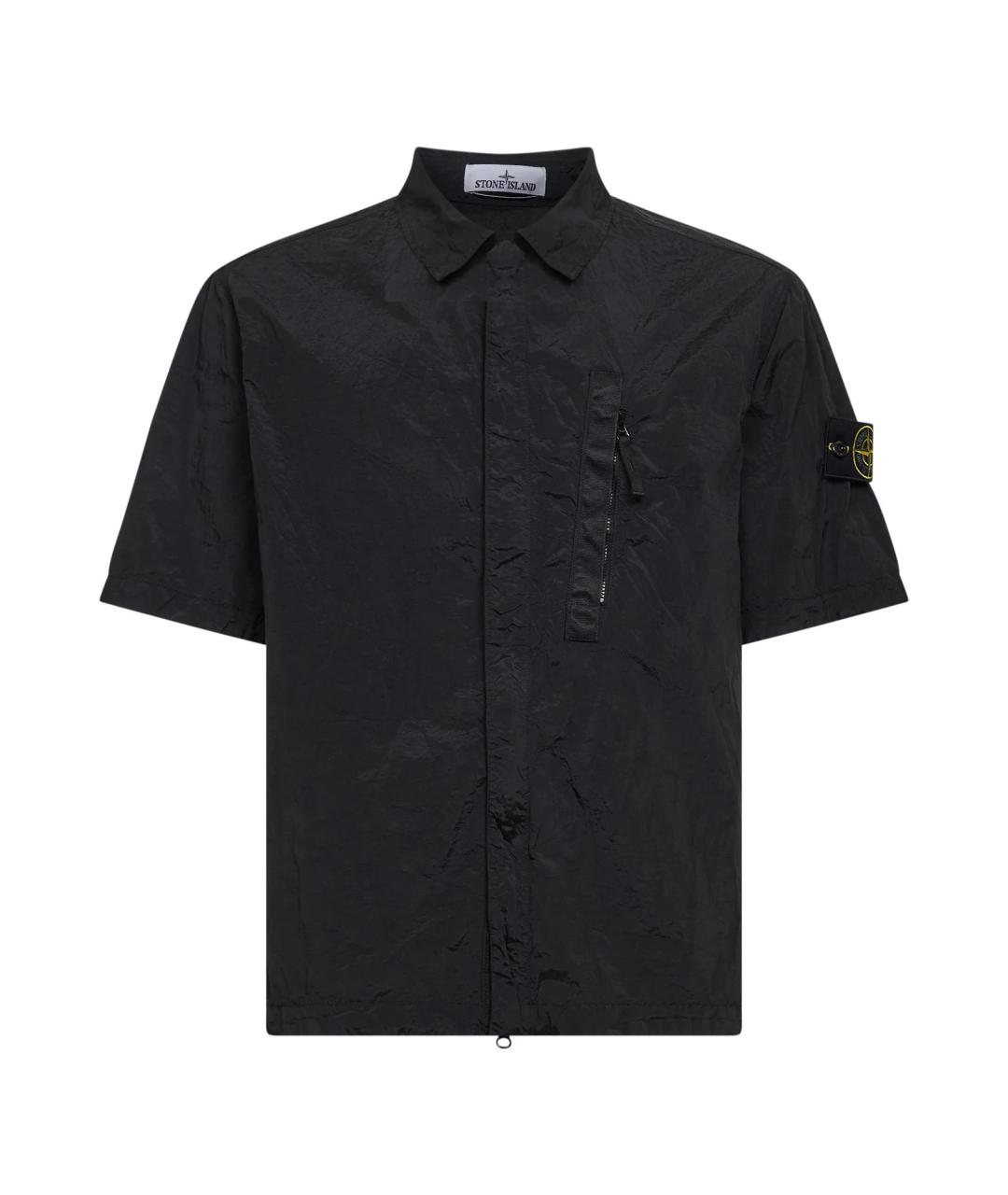 STONE ISLAND Черная кэжуал рубашка, фото 1