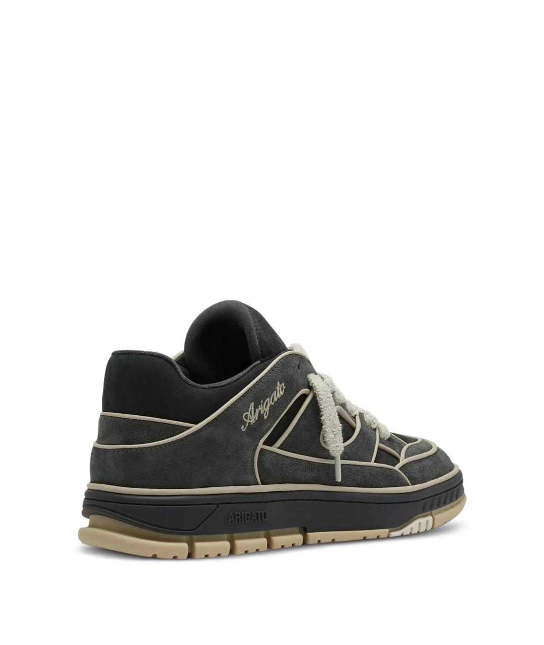 AXEL ARIGATO Черные кожаные низкие кроссовки / кеды, фото 3