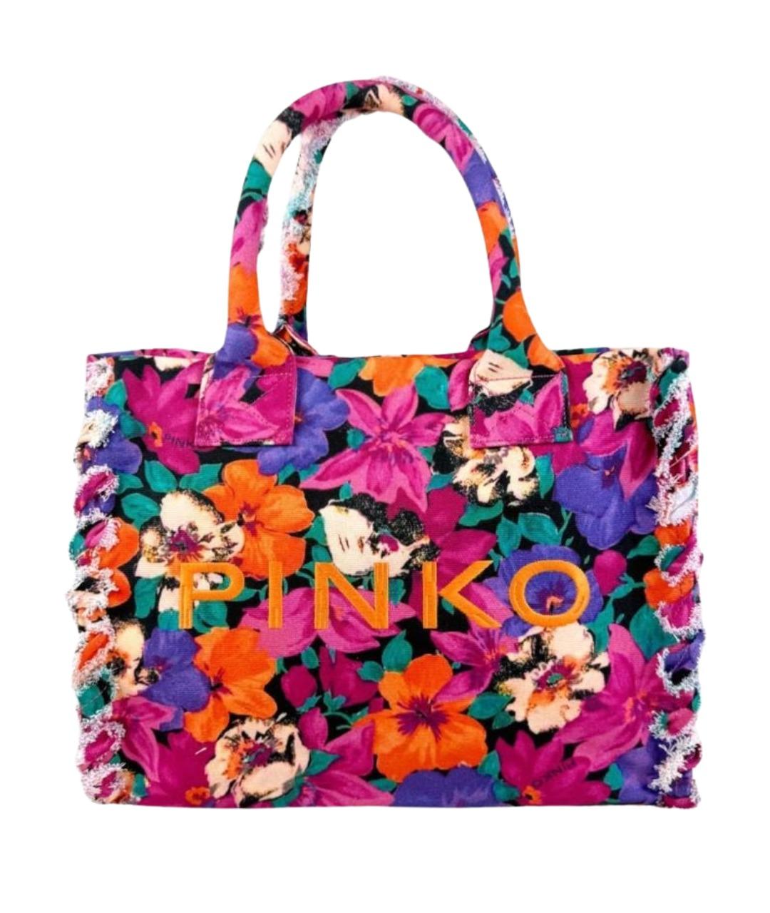 PINKO Мульти хлопковая сумка тоут, фото 1