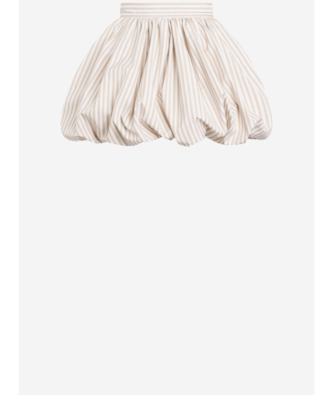 PATOU Мульти хлопковая юбка мини, фото 4