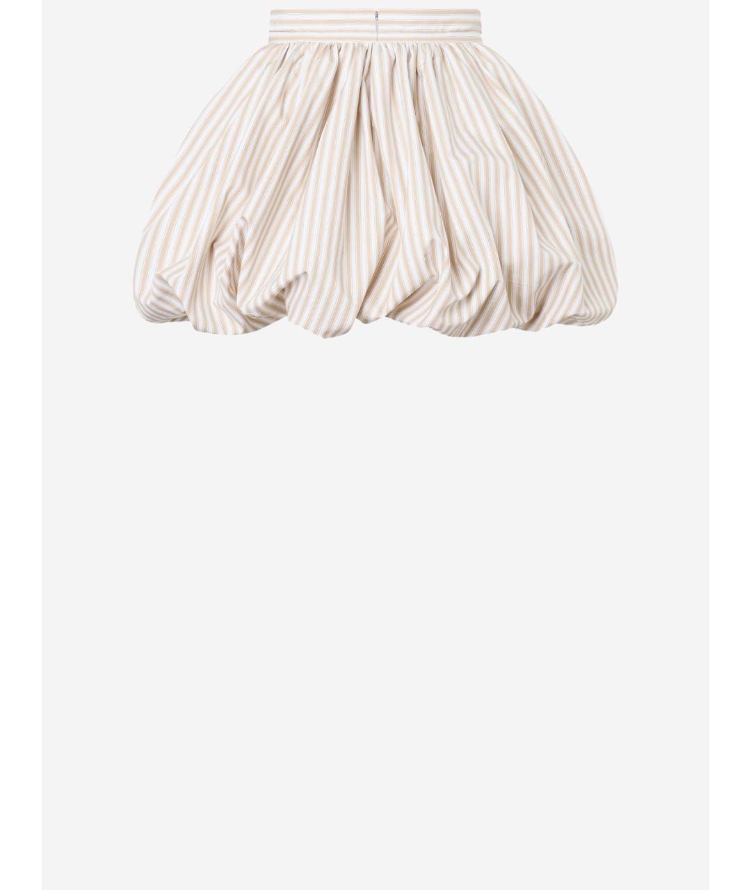 PATOU Мульти хлопковая юбка мини, фото 2