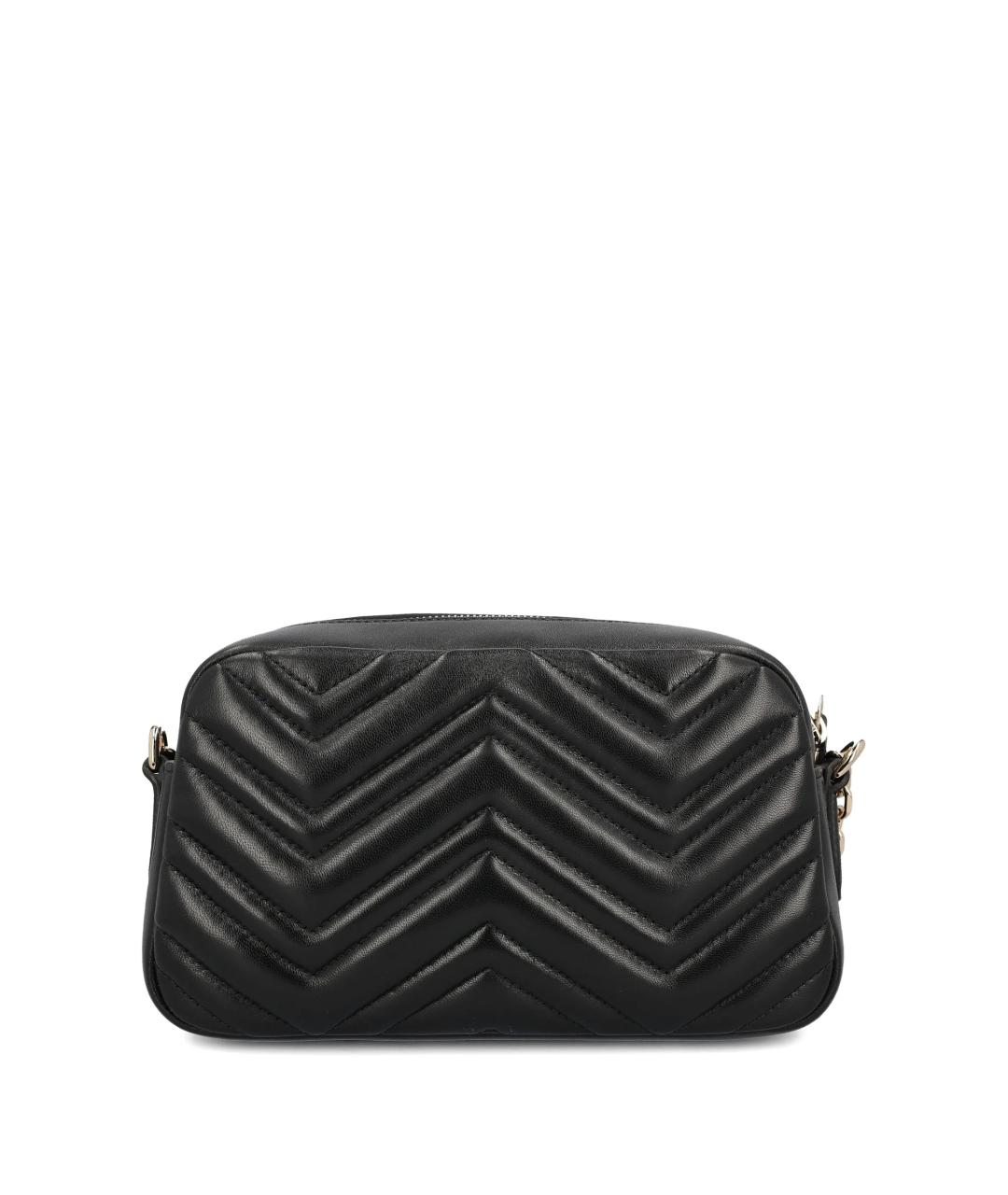 GUCCI Черная кожаная сумка через плечо, фото 2