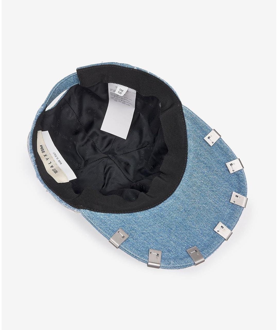 1017 ALYX 9SM Голубая хлопковая кепка/бейсболка, фото 3