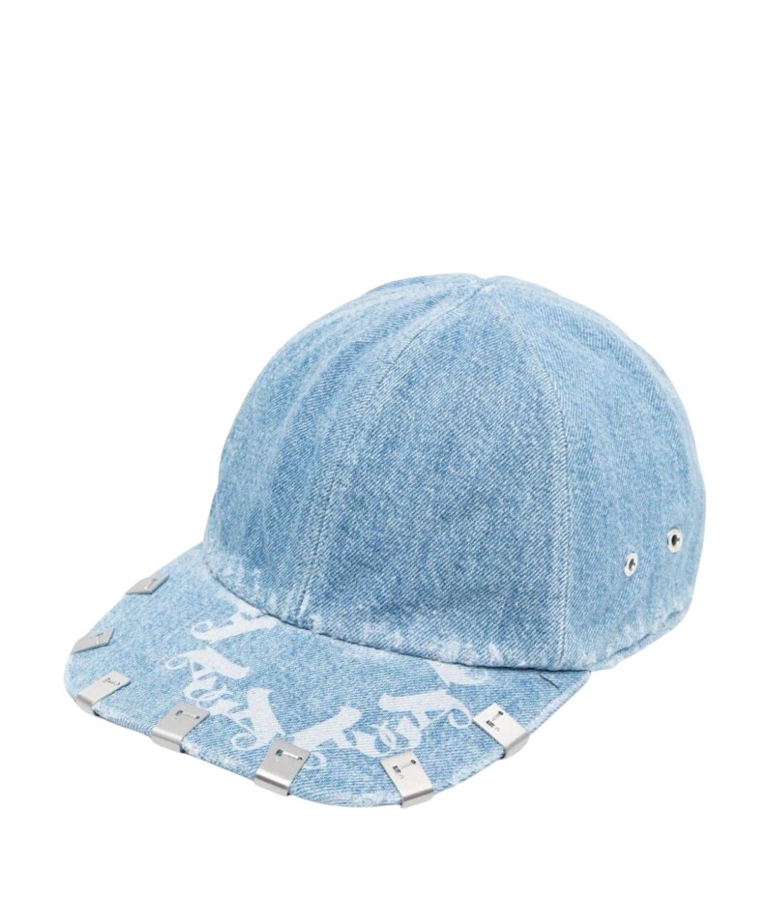 1017 ALYX 9SM Голубая хлопковая кепка/бейсболка, фото 1