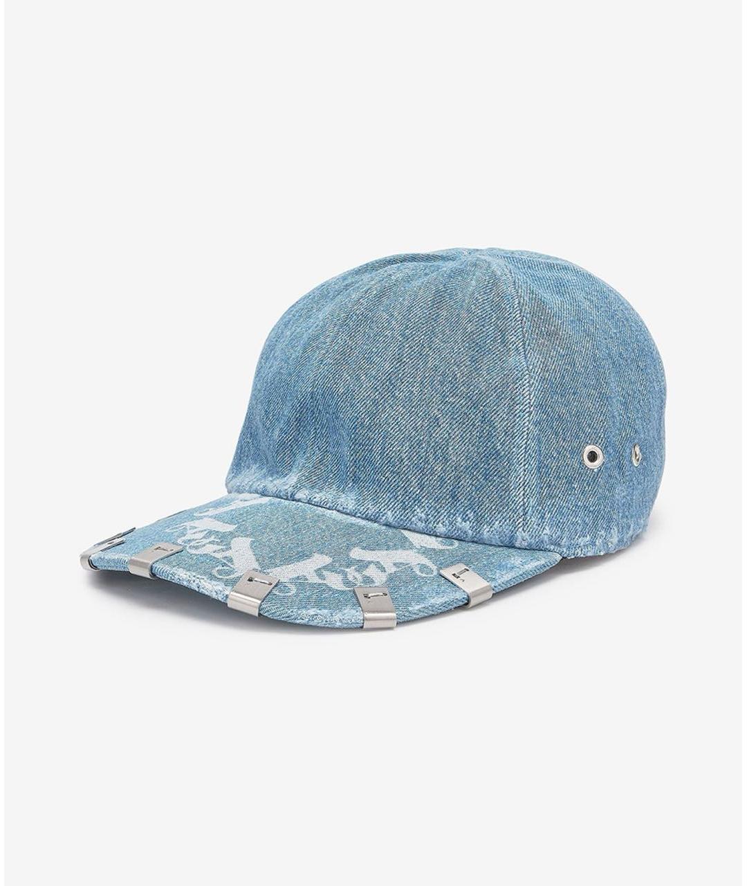 1017 ALYX 9SM Голубая хлопковая кепка/бейсболка, фото 6