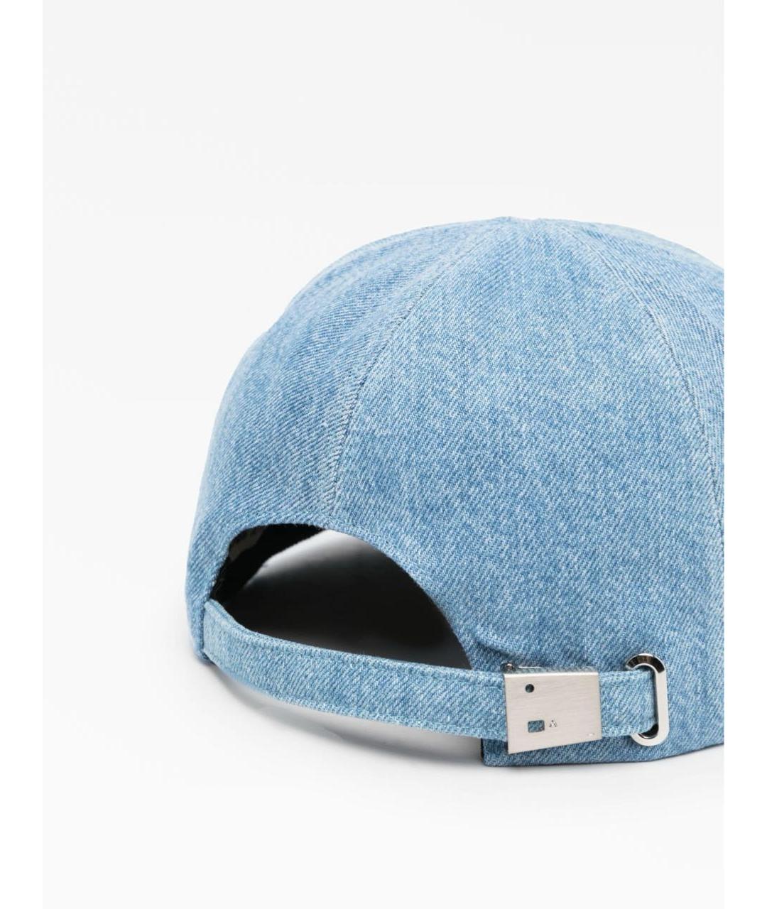 1017 ALYX 9SM Голубая хлопковая кепка/бейсболка, фото 4