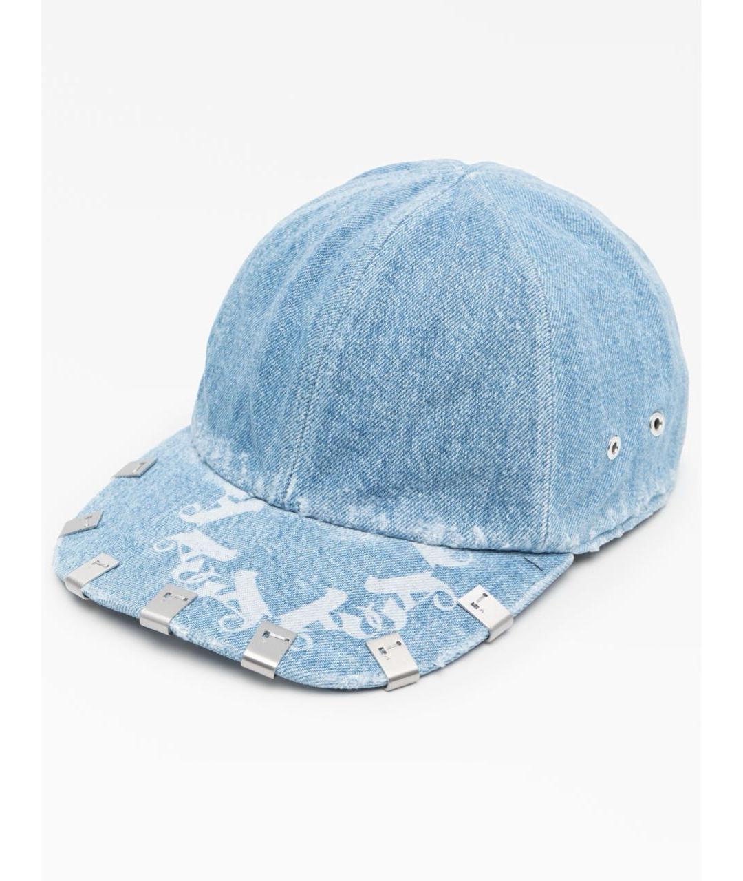 1017 ALYX 9SM Голубая хлопковая кепка/бейсболка, фото 8