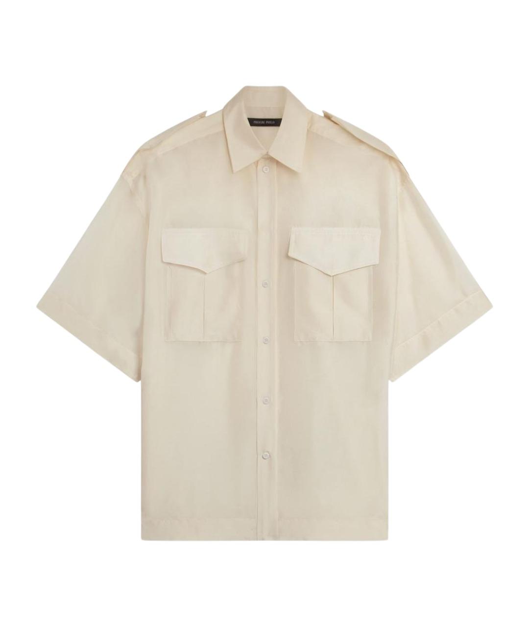 PHOEBE PHILO Бежевая рубашка, фото 1