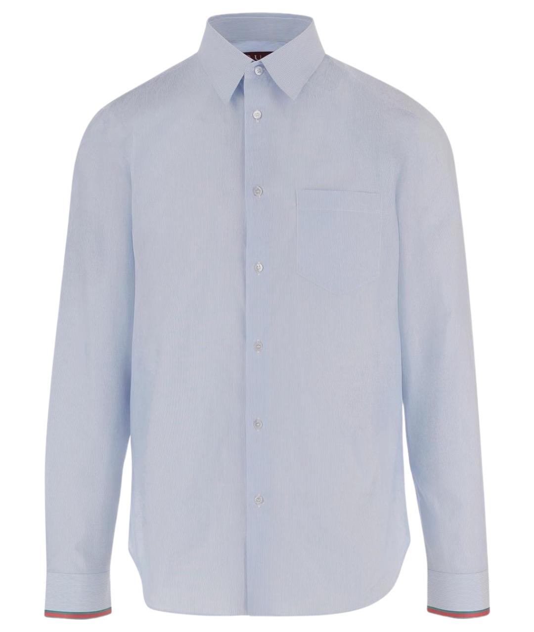 GUCCI Голубая кэжуал рубашка, фото 1
