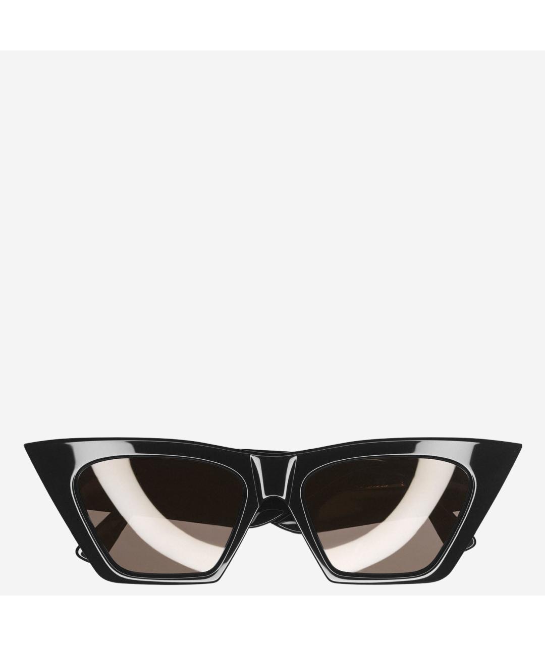 PHOEBE PHILO Черные пластиковые солнцезащитные очки, фото 4