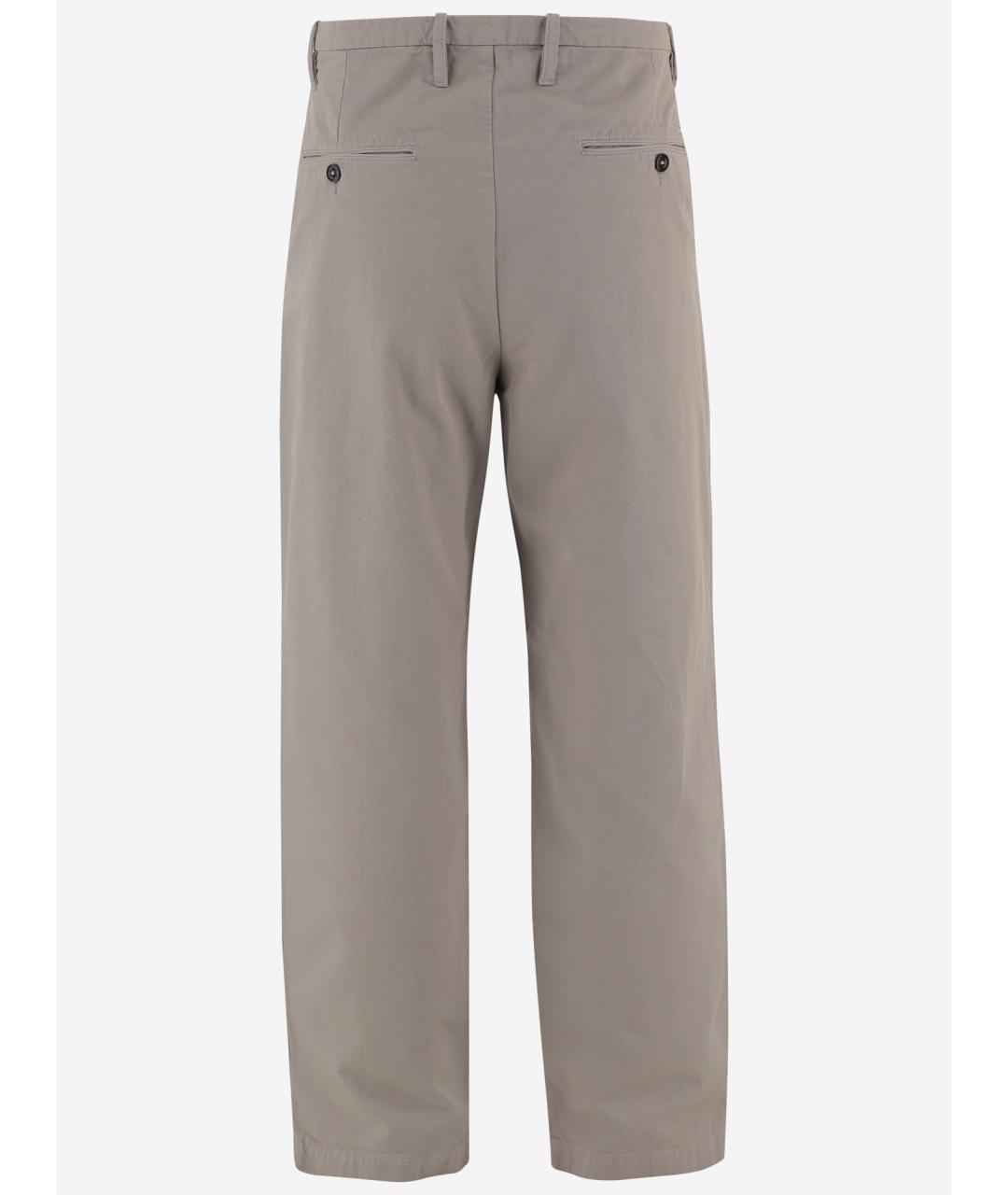 CP COMPANY Серые хлопковые повседневные брюки, фото 2