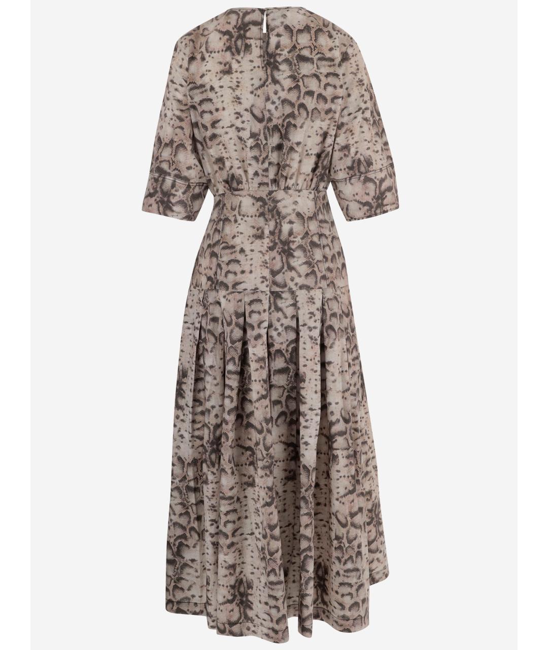 PINKO Мульти хлопковое повседневное платье, фото 2