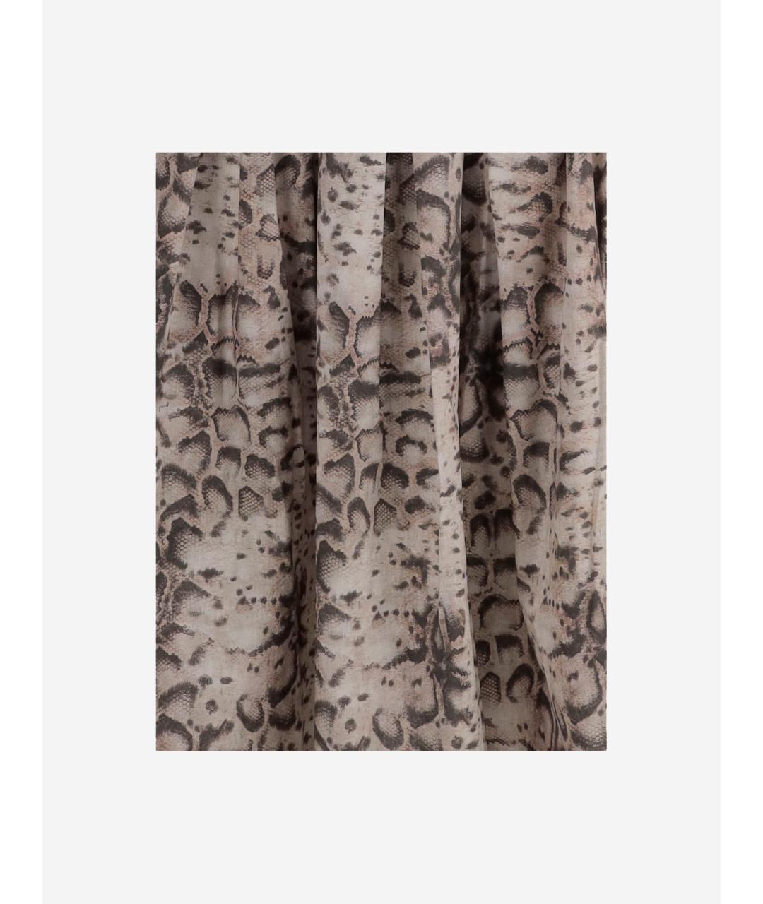 PINKO Мульти хлопковое повседневное платье, фото 3