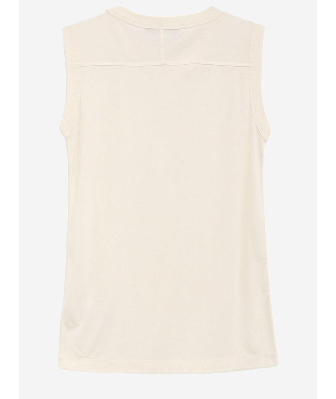 PHOEBE PHILO Бежевая майка, фото 2
