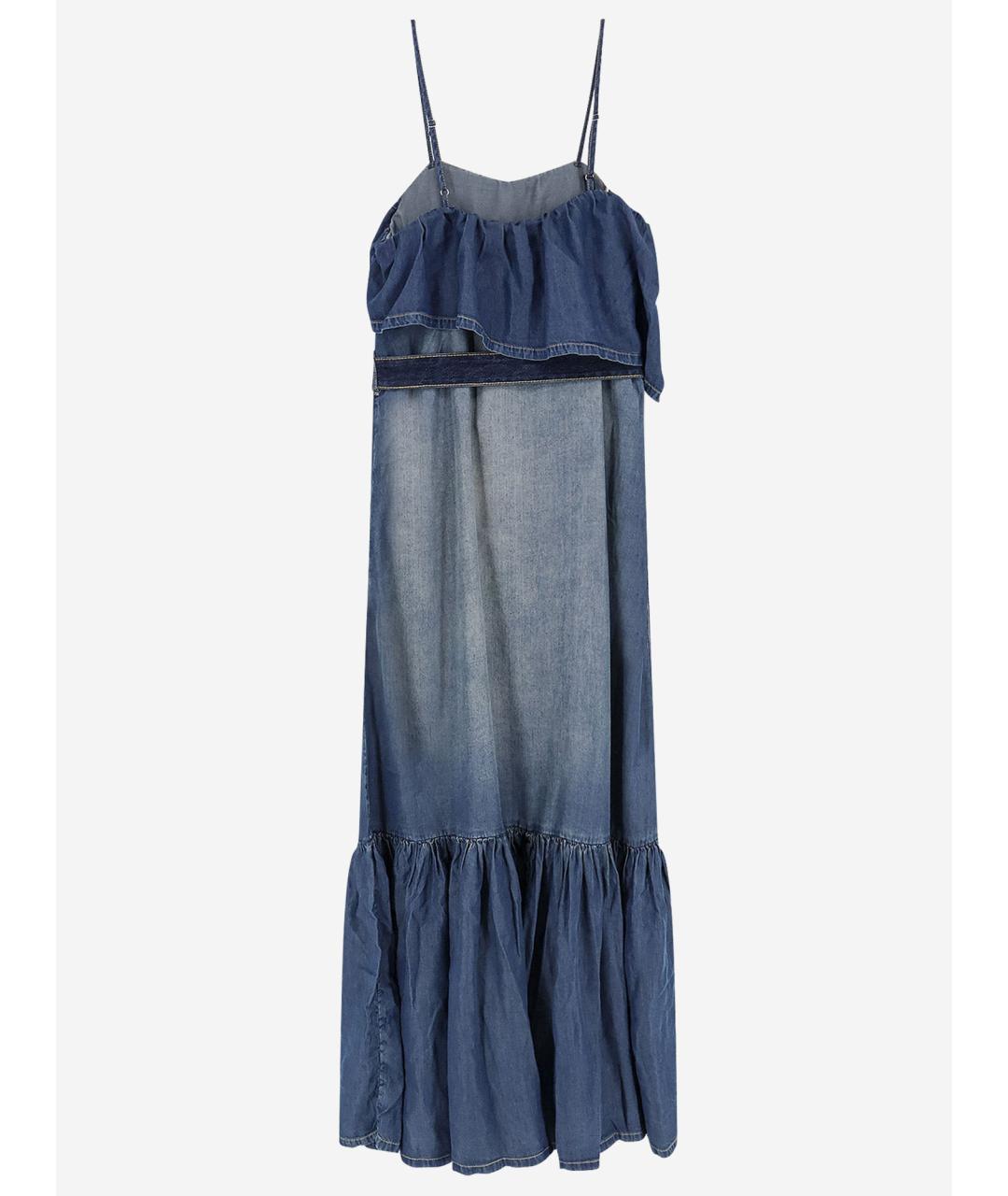 PINKO Синее повседневное платье, фото 2