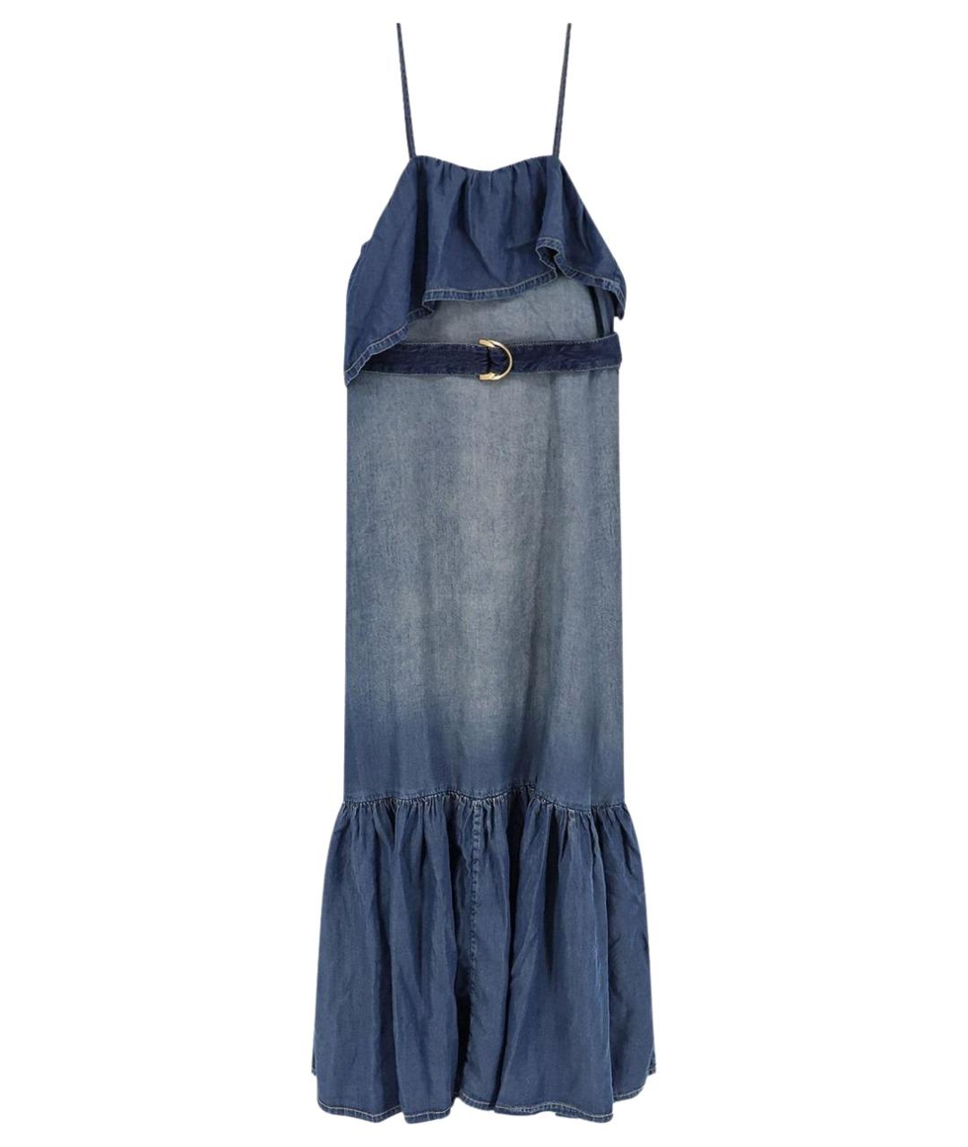 PINKO Синее повседневное платье, фото 1