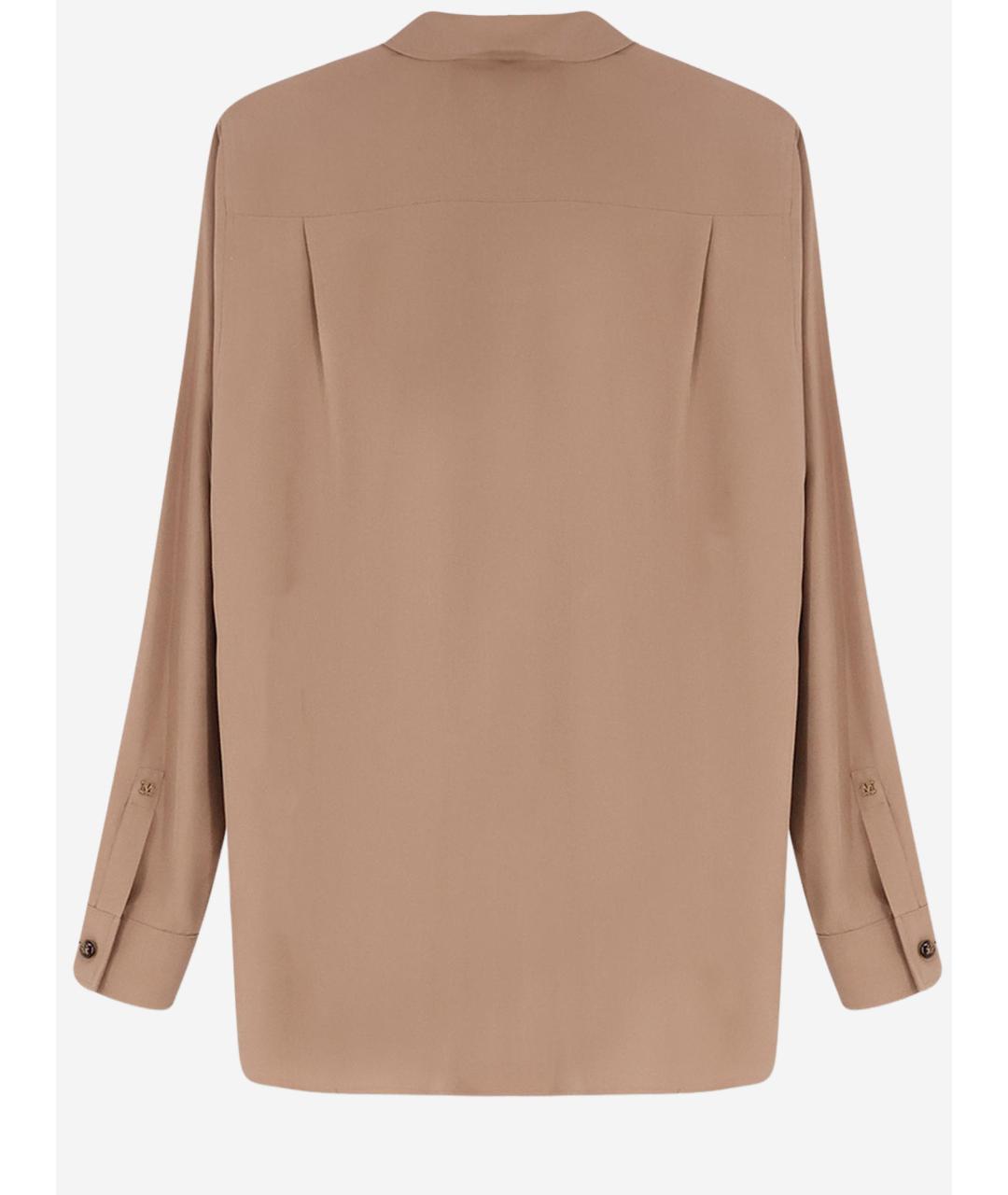 MAX MARA Коричневая рубашка, фото 2