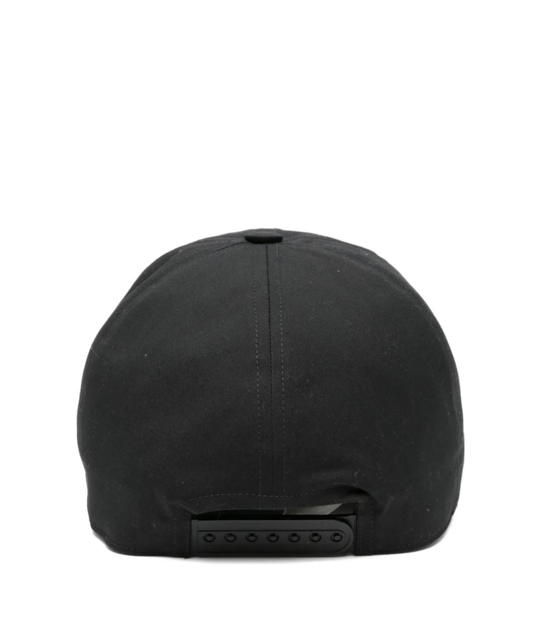 RICK OWENS DRKSHDW Черная хлопковая кепка/бейсболка, фото 2