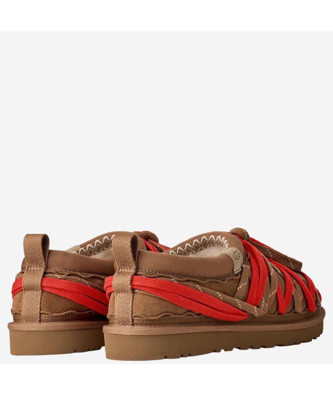 UGG AUSTRALIA Коричневые замшевые низкие ботинки, фото 3