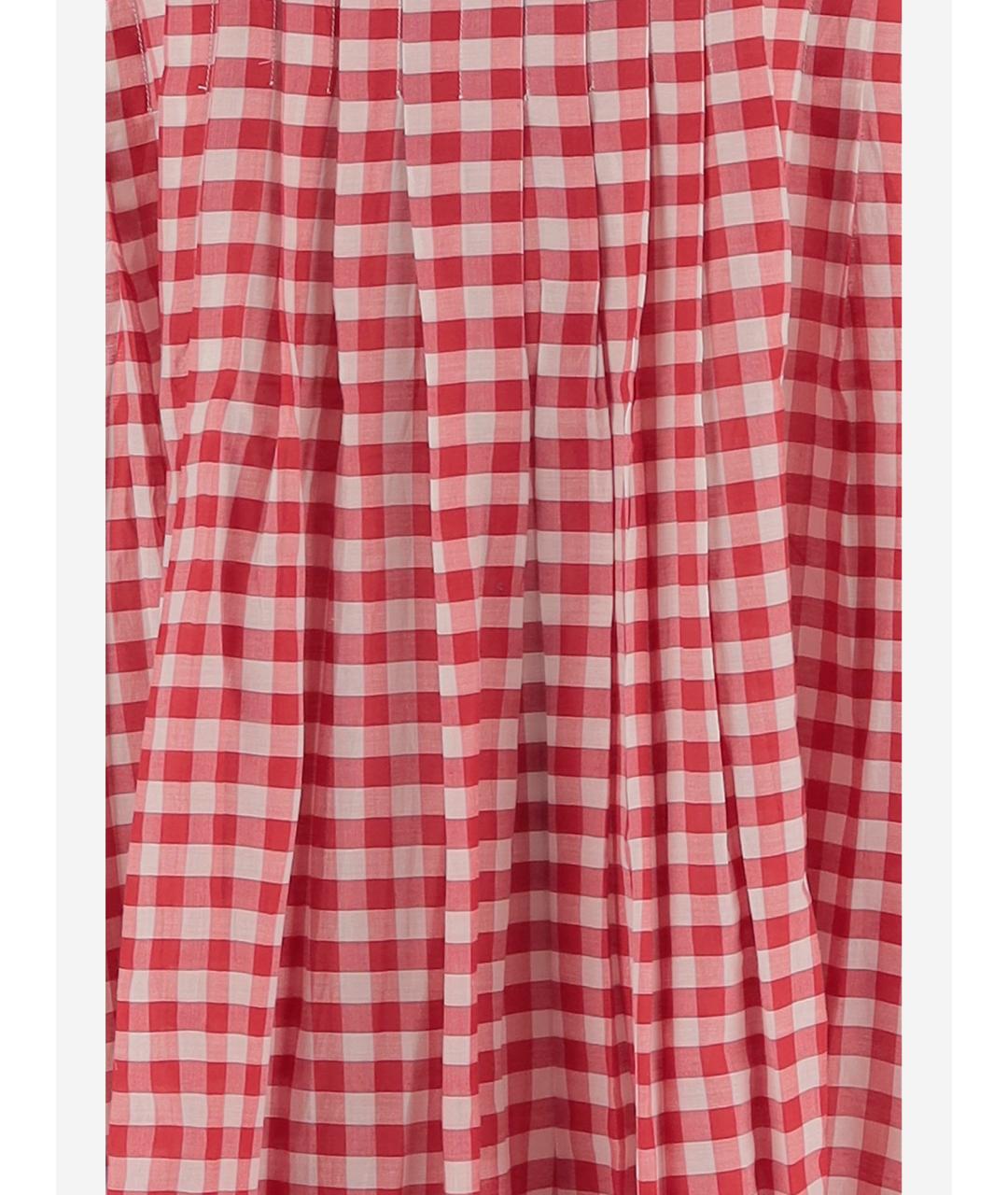 PERO Красное хлопковое платье, фото 3