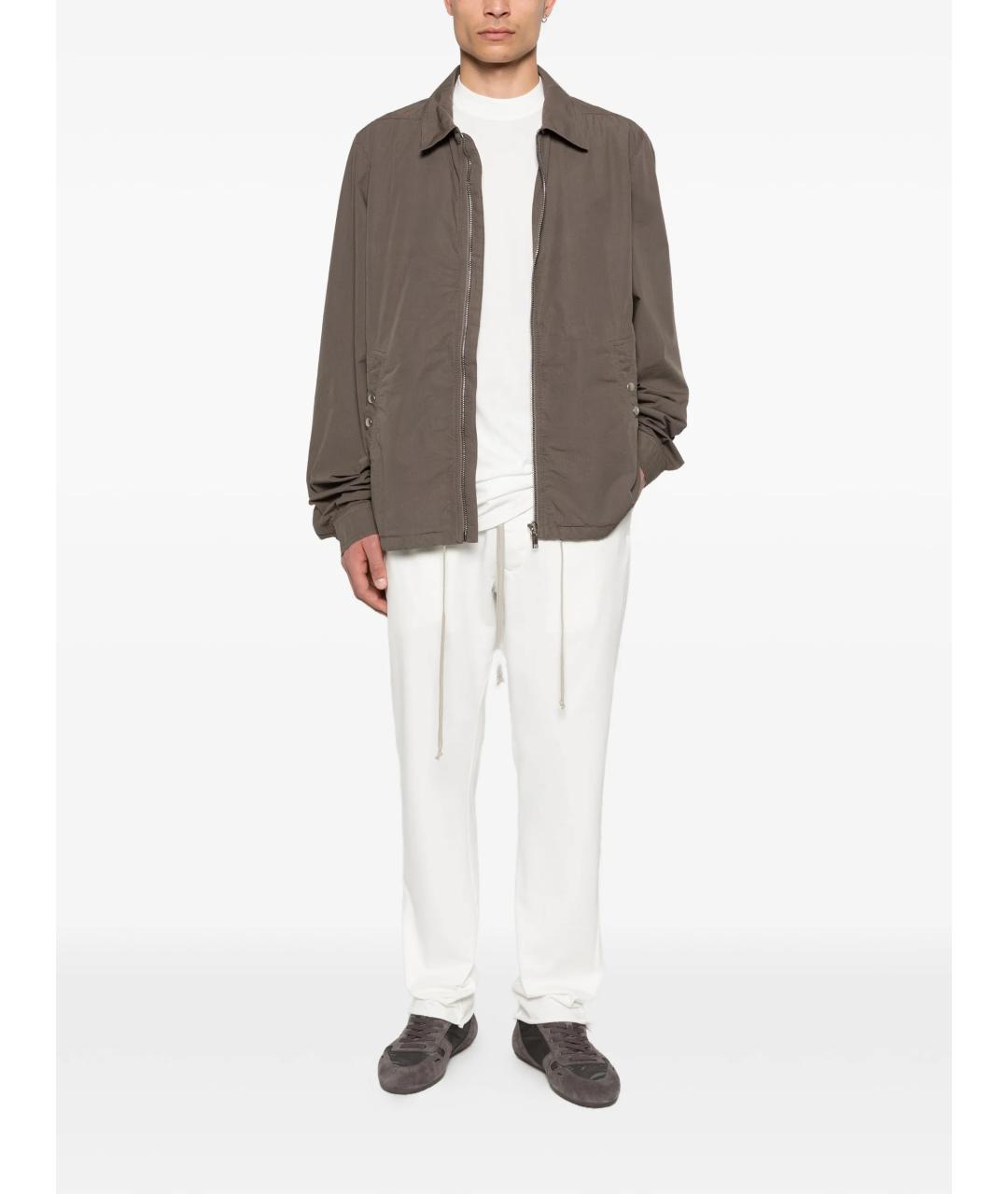 RICK OWENS DRKSHDW Серая хлопковая куртка, фото 2