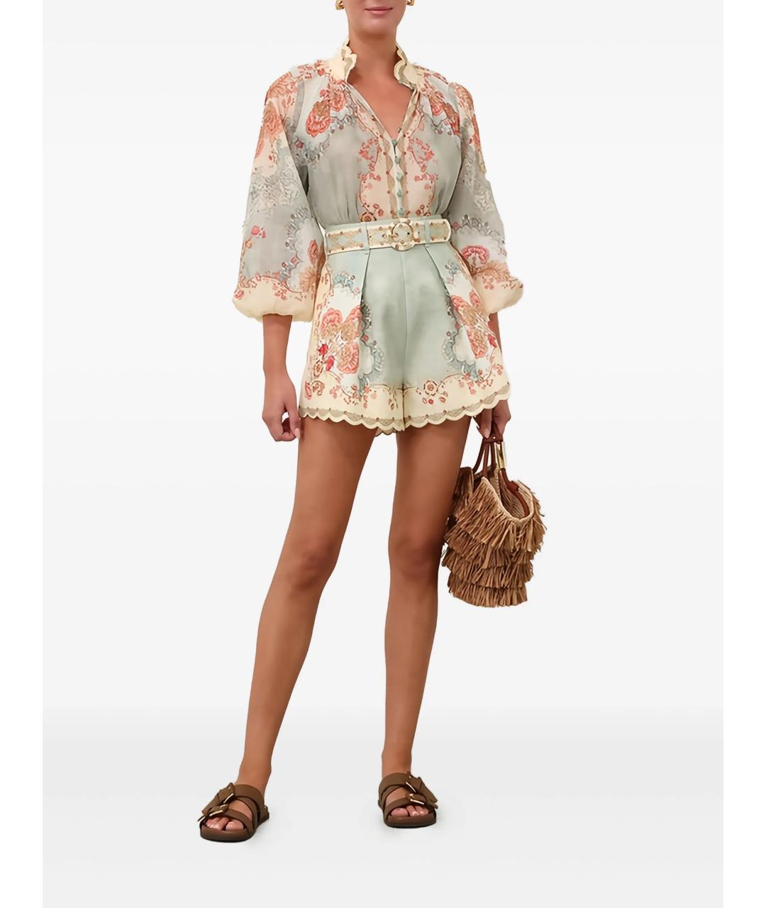 ZIMMERMANN Мульти хлопковая рубашка, фото 2