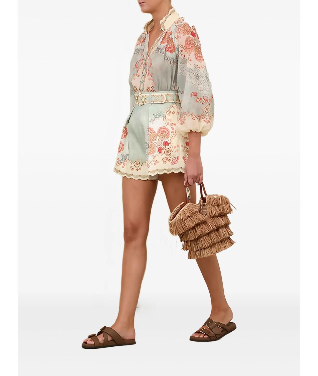 ZIMMERMANN Мульти хлопковая рубашка, фото 3