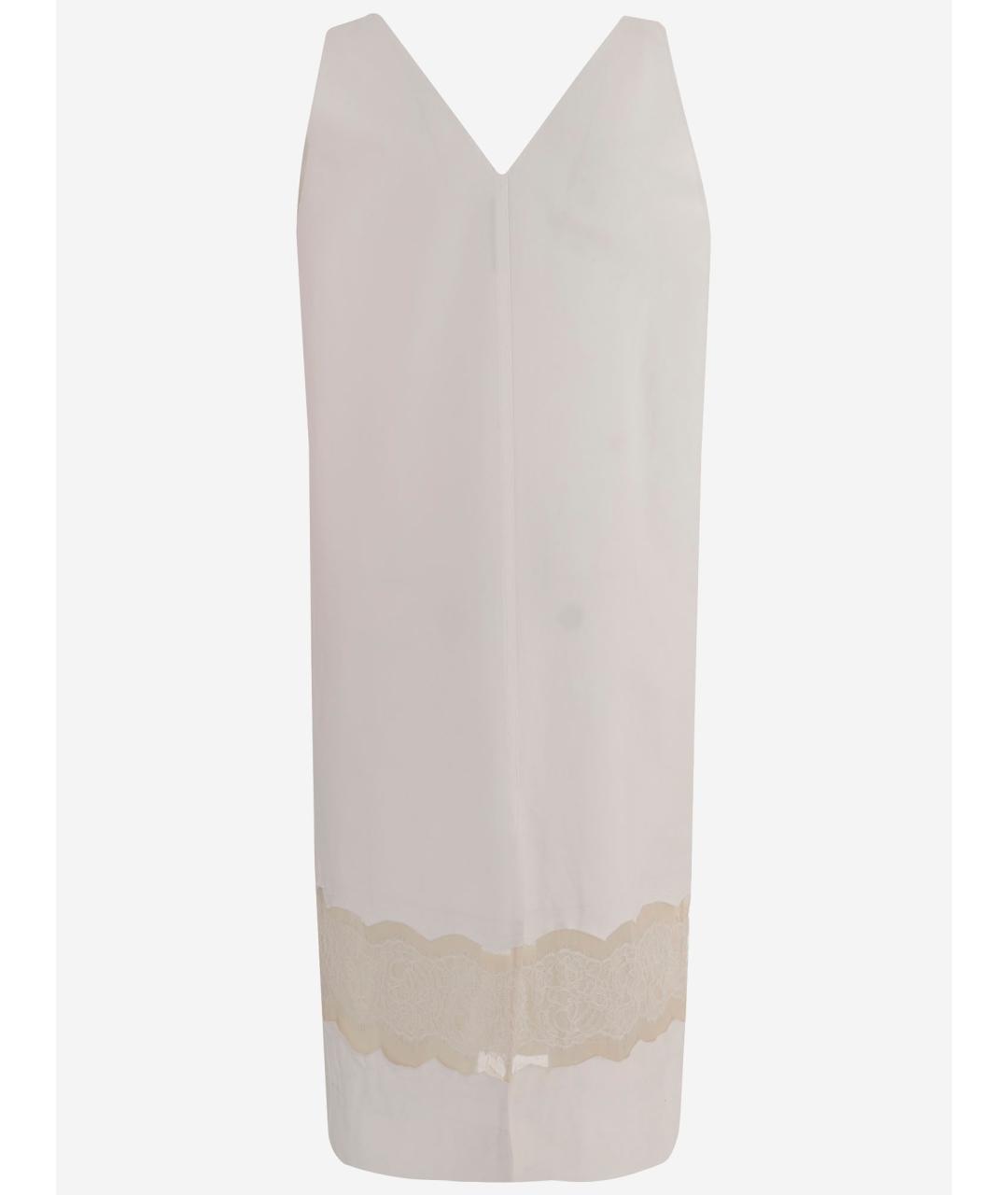 Carven Белое хлопковое платье, фото 2