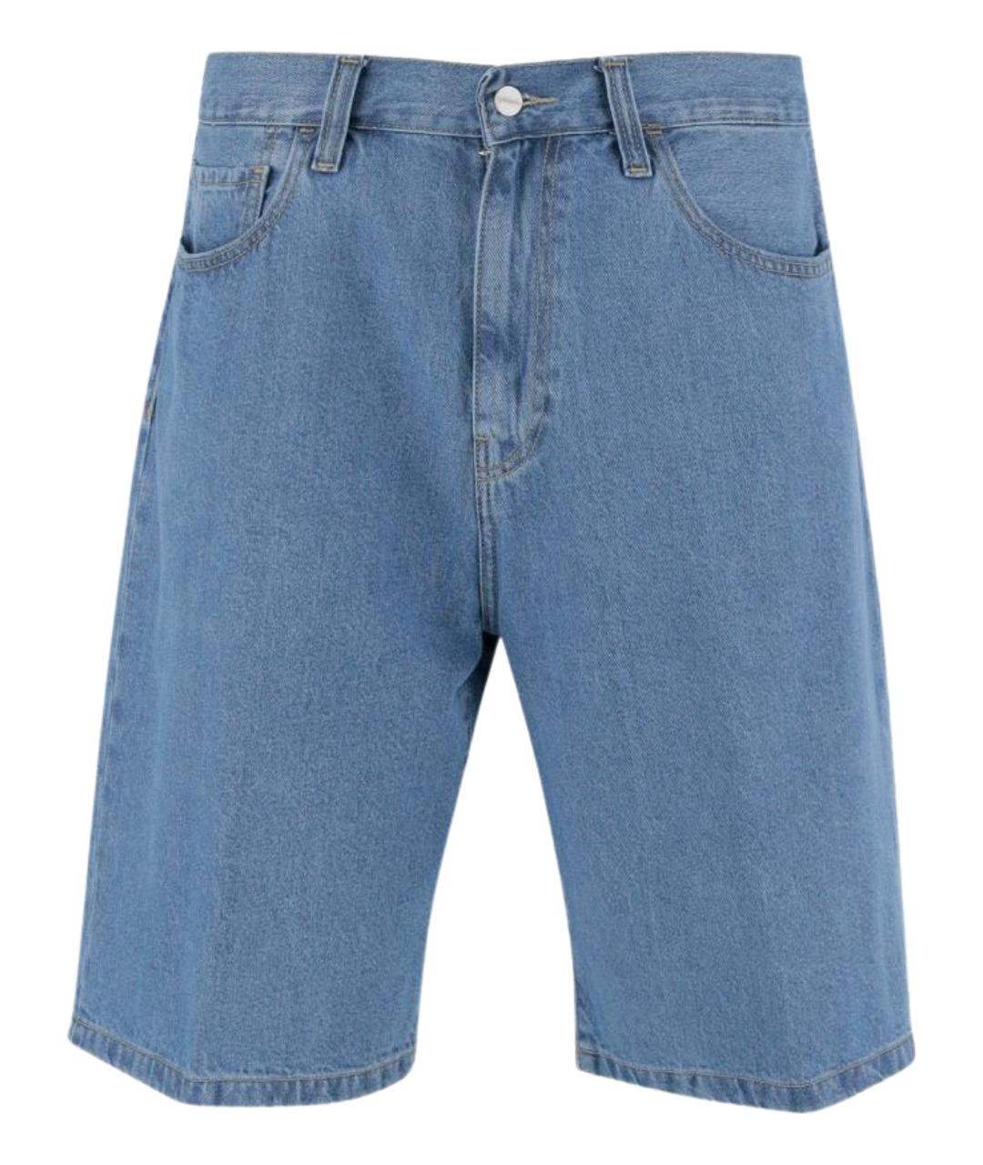 CARHARTT WIP Синие хлопковые шорты, фото 1