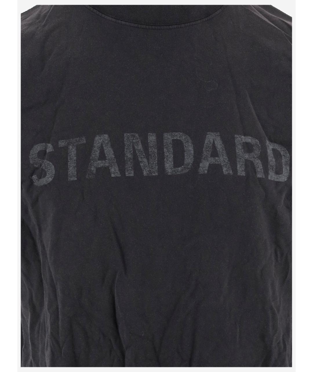 BALENCIAGA Черная футболка, фото 3
