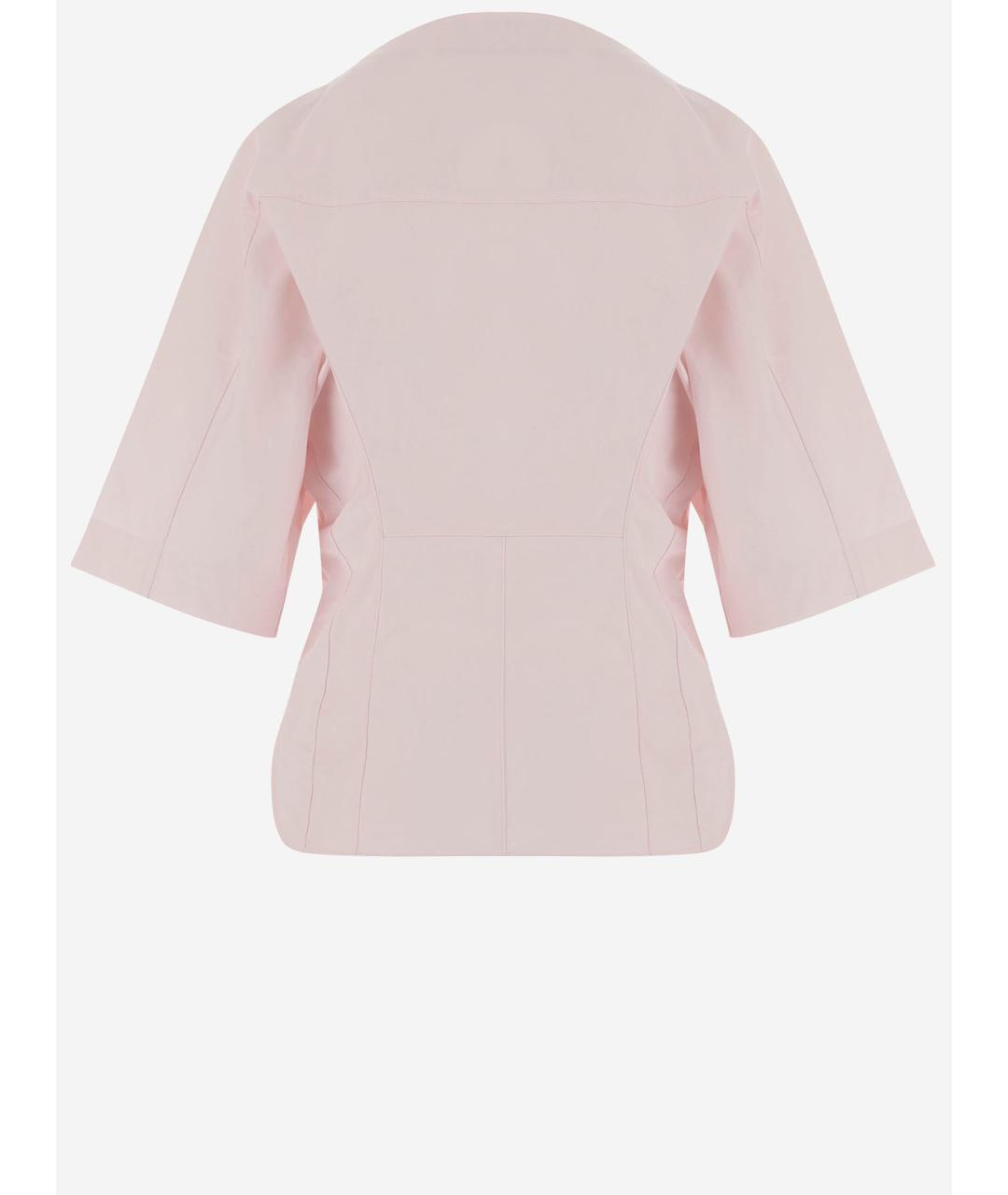 JACQUEMUS Розовая рубашка, фото 2