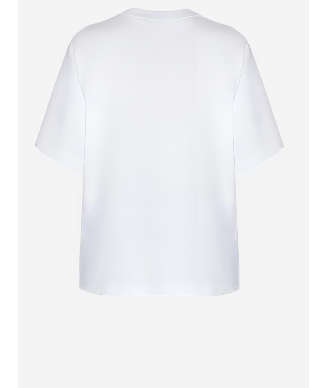 GUCCI Белая хлопковая футболка, фото 2