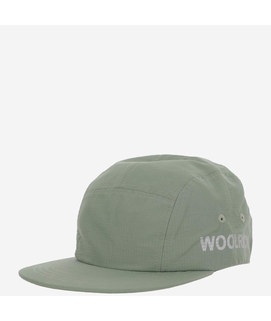 WOOLRICH Зеленая хлопковая кепка/бейсболка, фото 2
