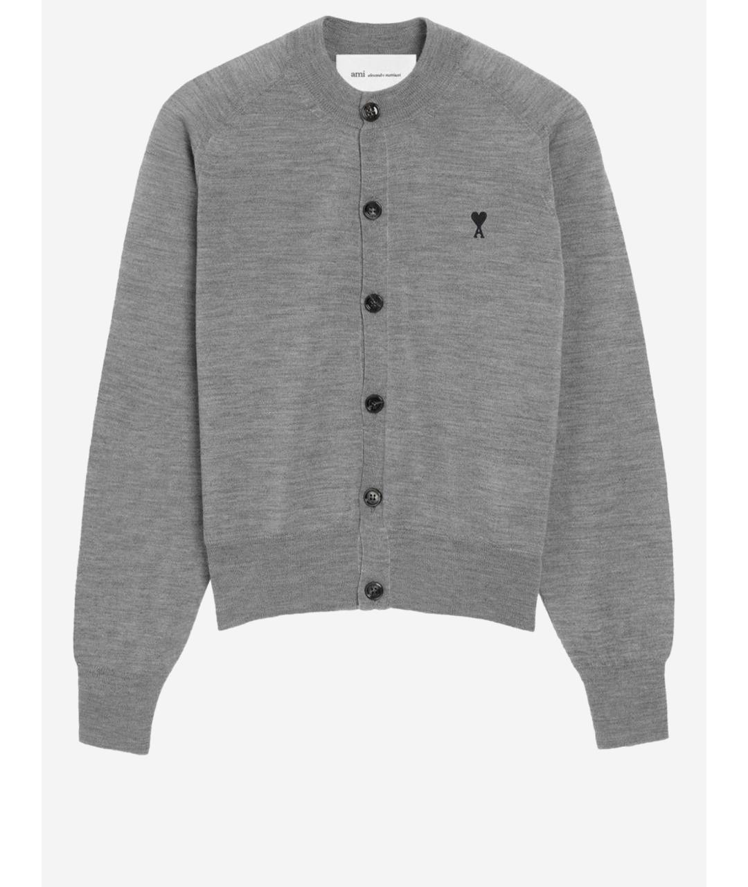 Ami Paris Серый джемпер / свитер, фото 4