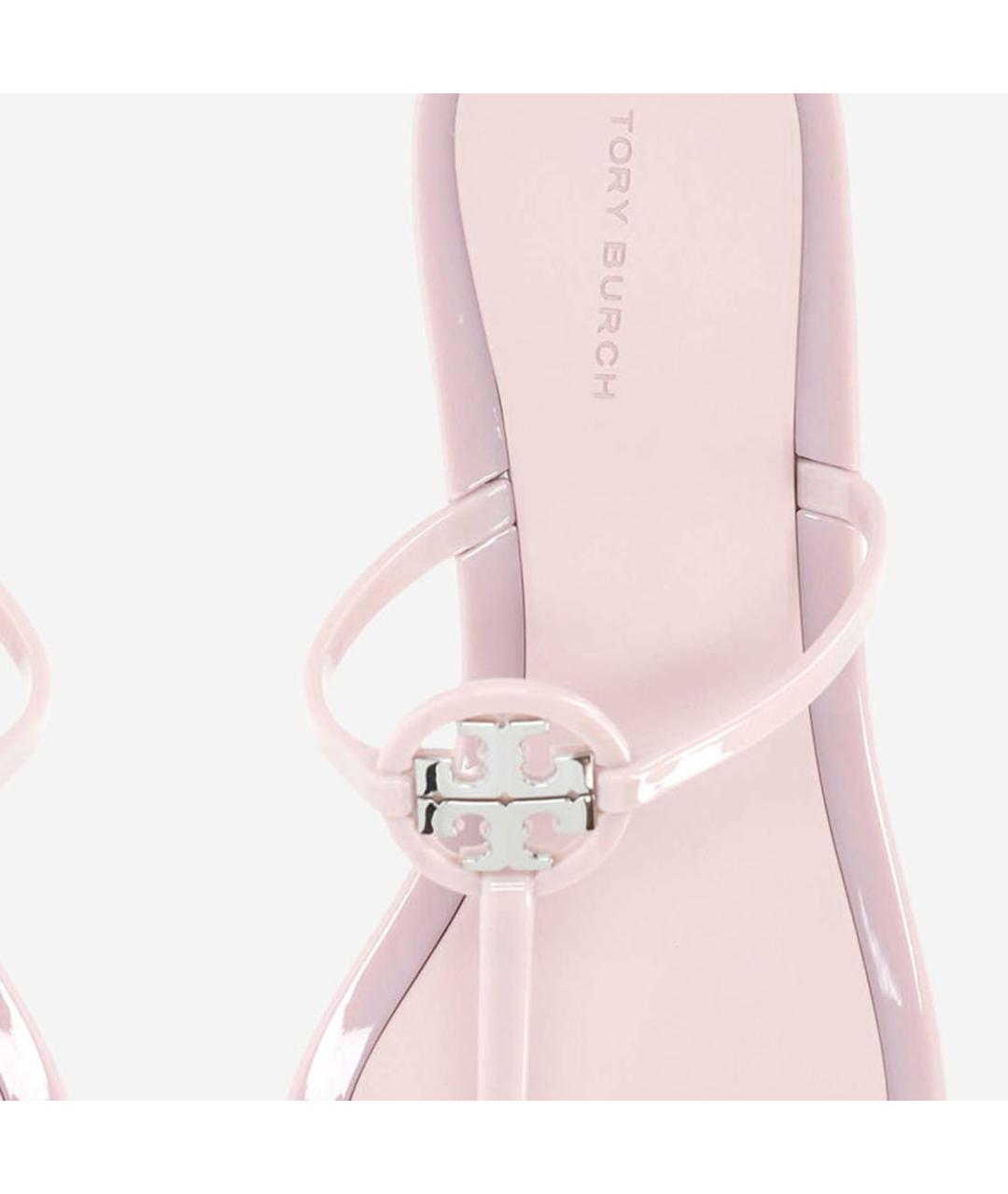 TORY BURCH Розовые шлепанцы, фото 5