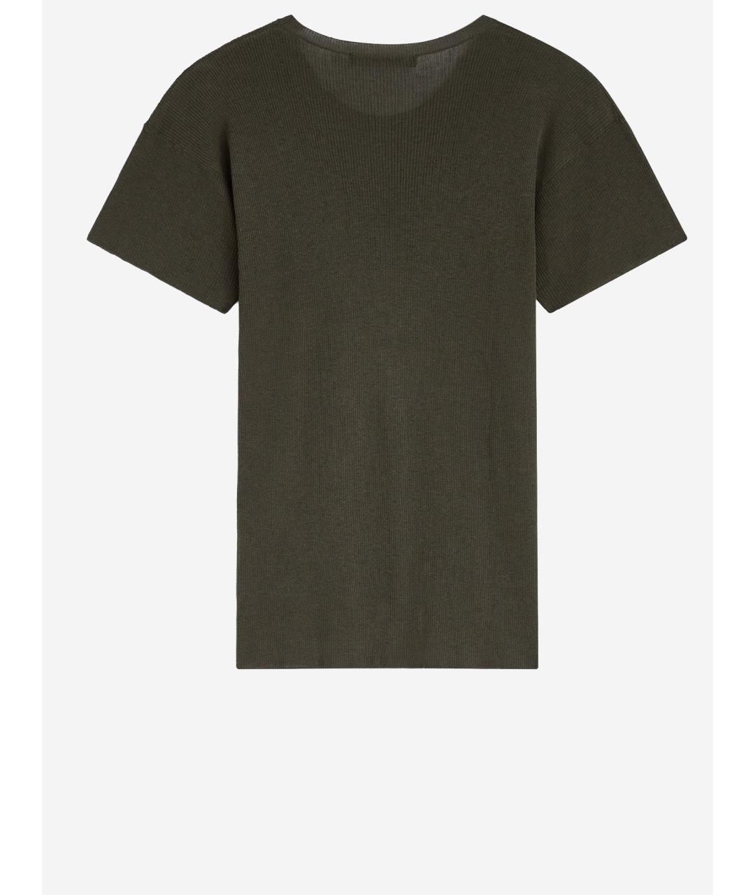 PHOEBE PHILO Зеленая футболка, фото 2