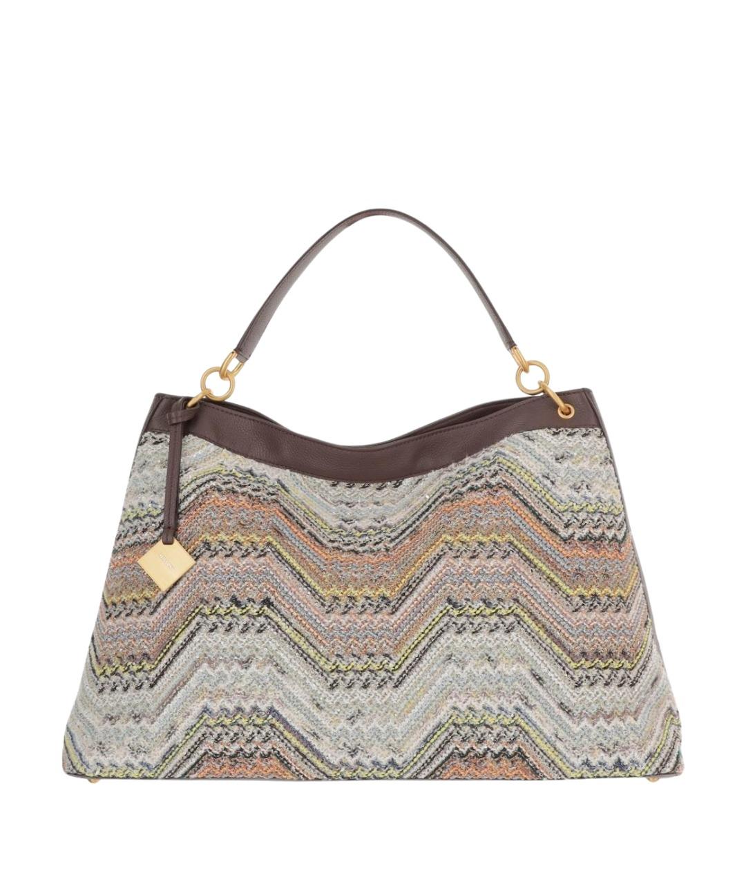 MISSONI Мульти жаккардовая сумка тоут, фото 1