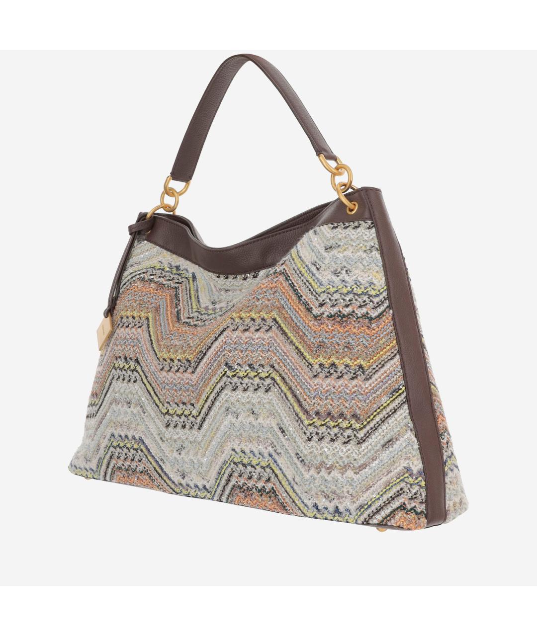 MISSONI Мульти жаккардовая сумка тоут, фото 2