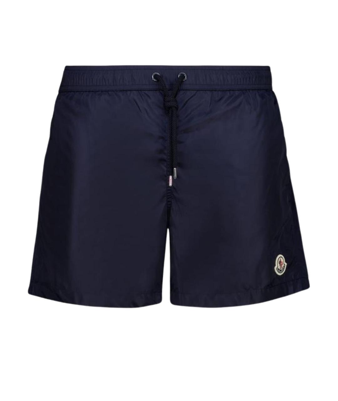 MONCLER Черные полиамидовые плавки, фото 1