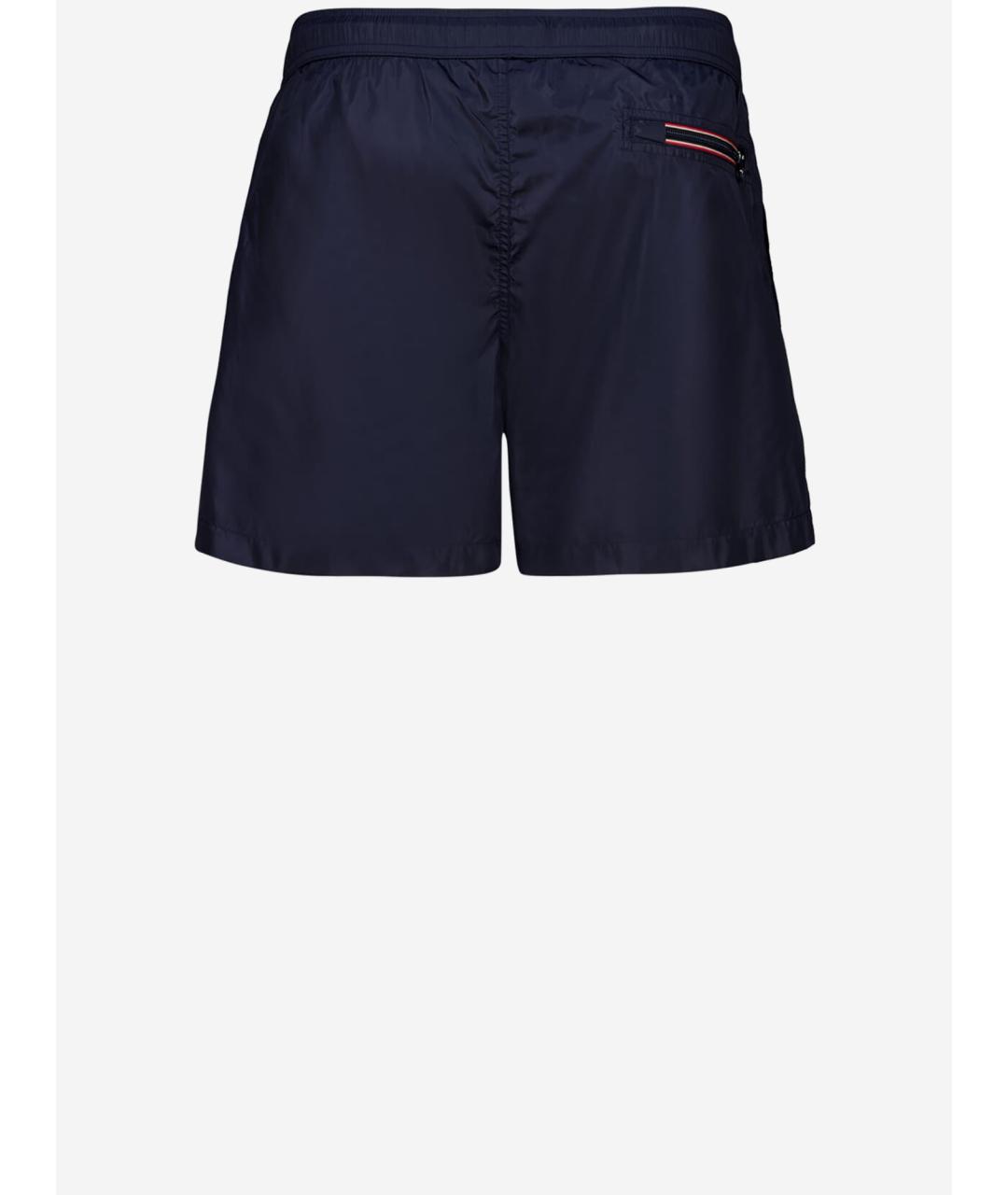 MONCLER Черные полиамидовые плавки, фото 2